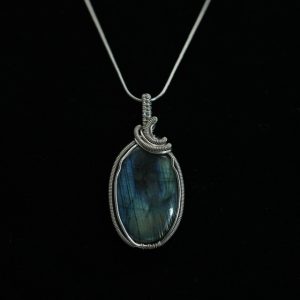 Labradorite Marquise Necklace
